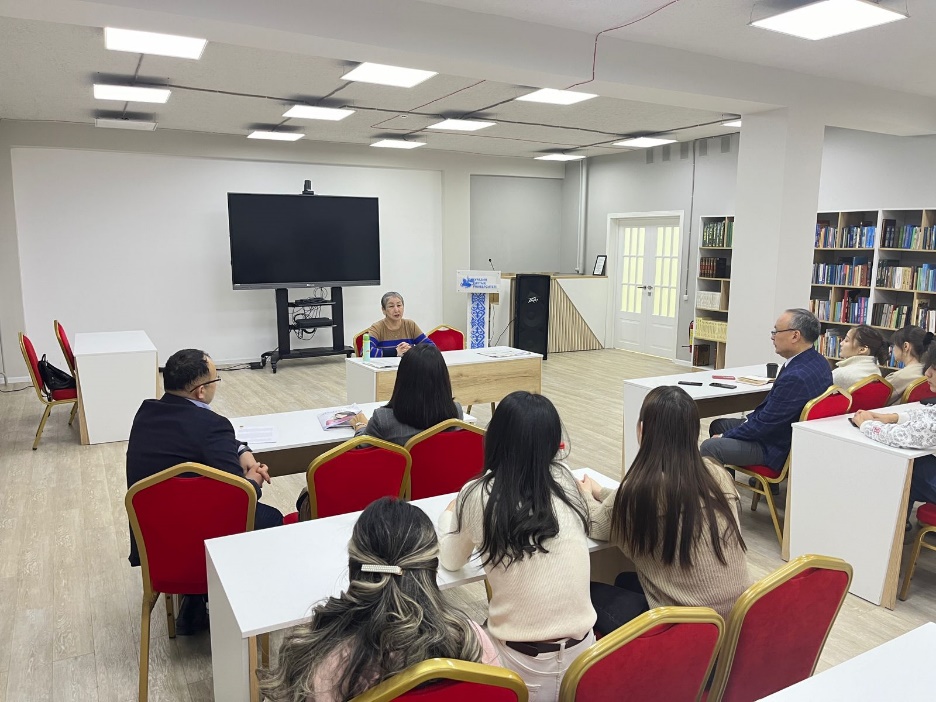 A reader's conference was organized with the participation of a professor of Al-Farabi KazNU